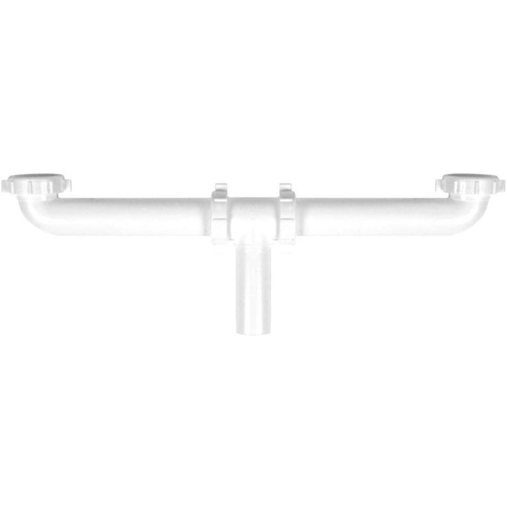 Everbilt 1.5 in. Plastic Center Outlet Waste